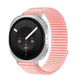 Breathable Braided Nylon Watch Band with Velcro Closure for Samsung Galaxy Watch 9