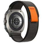 Ribbed Nylon No-Gap Watch Strap for Samsung Galaxy Watch Ultra 2
