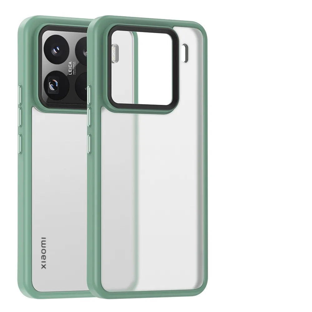 Matte Translucent Bumper Case for Xiaomi 15