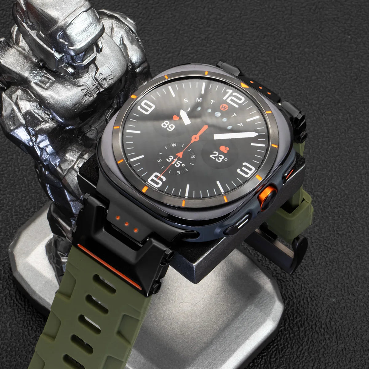 Soft Silicone Sports Band for Samsung Galaxy Watch Ultra and Samsung Galaxy Watch Ultra (2025)