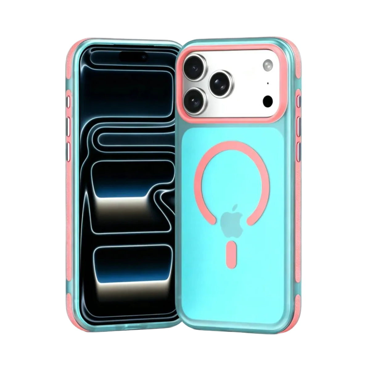 Clear MagSafe Case with Dual-Layer Drop Protection for iPhone 17 Series