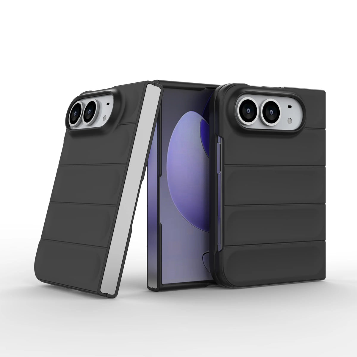 Silicone Camera Protection Case with Airbag Cushioning for iPhone Duo