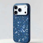 Frosted Graffiti MagSafe Case with Alloy Lens Cover for iPhone 17 Series