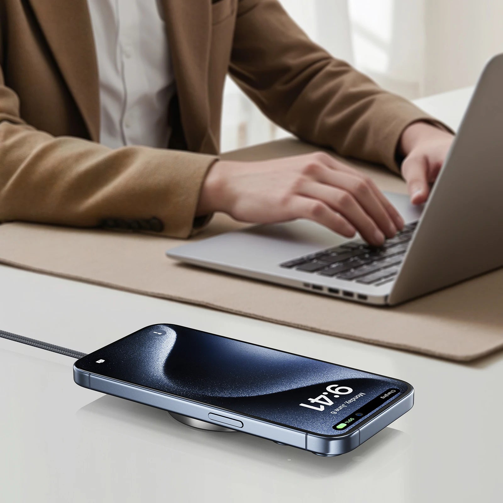 ACEFAST 15W Qi2 Magnetic Wireless Charging Pad