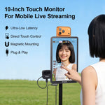 KingMa 10-Inch Live Stream Touch Monitor