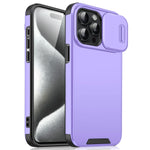 Heavy-Duty Shockproof Case with Sliding Camera Protector for iPhone 16 Series