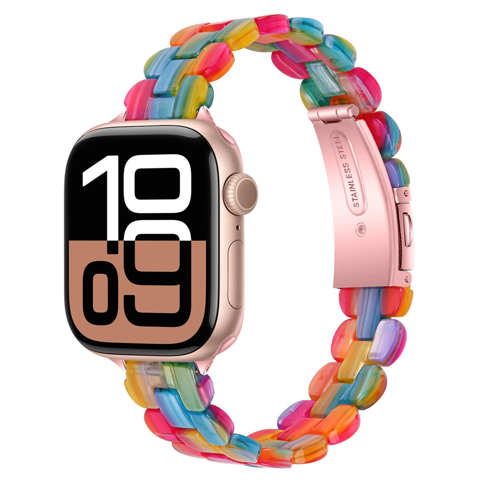 Premium Resin Bracelet Strap for Apple Watch