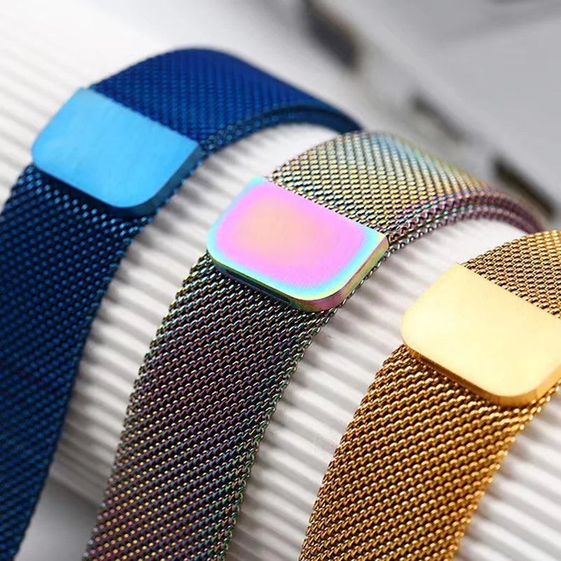 Milanese Mesh Magnetic Loop Strap For Xiaomi Smart Band 11