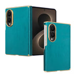 Luxury Velvet Texture Leather Protective Case for Samsung Galaxy Z Fold 8