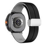 Silicone Magnetic Buckle Strap for Samsung Galaxy Watch 8 /  Galaxy Watch 8 Classic