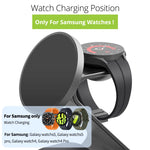 Bonola 3-in-1 Magnetic Wireless Charging Station for Samsung