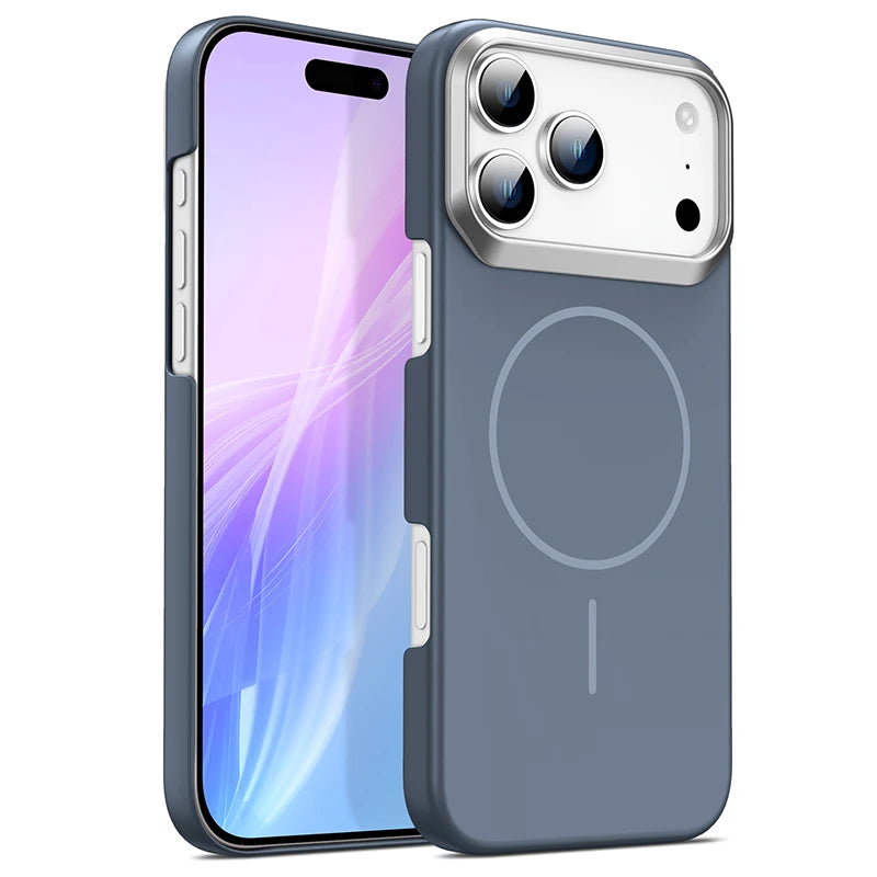 Shockproof Frosted Hard PC MagSafe Bumper Case for iPhone 17 Series