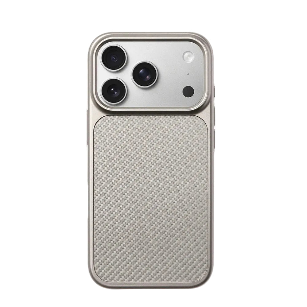 Carbon Fiber Pattern Hard PC MagSafe Case for iPhone 17 Series