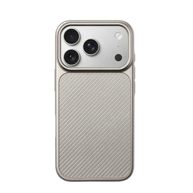 Carbon Fiber Pattern Hard PC MagSafe Case for iPhone 17 Series