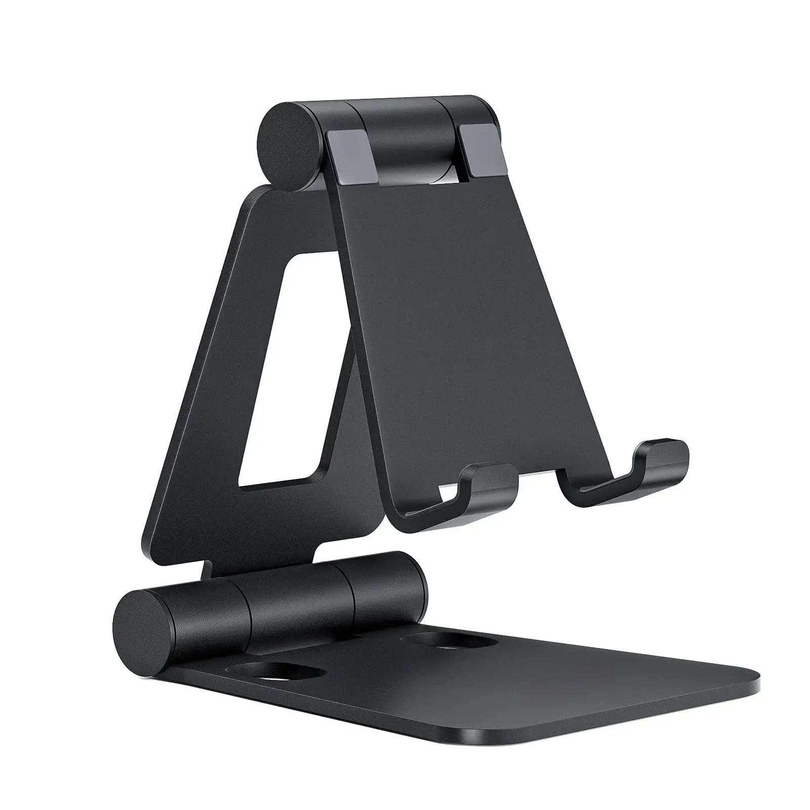 Universal Foldable Phone Stand with Dual Folding Design