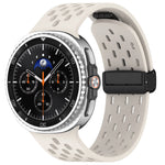 Breathable Magnetic Silicone Strap for Samsung Galaxy Watch 8 & Galaxy Watch 8 Classic