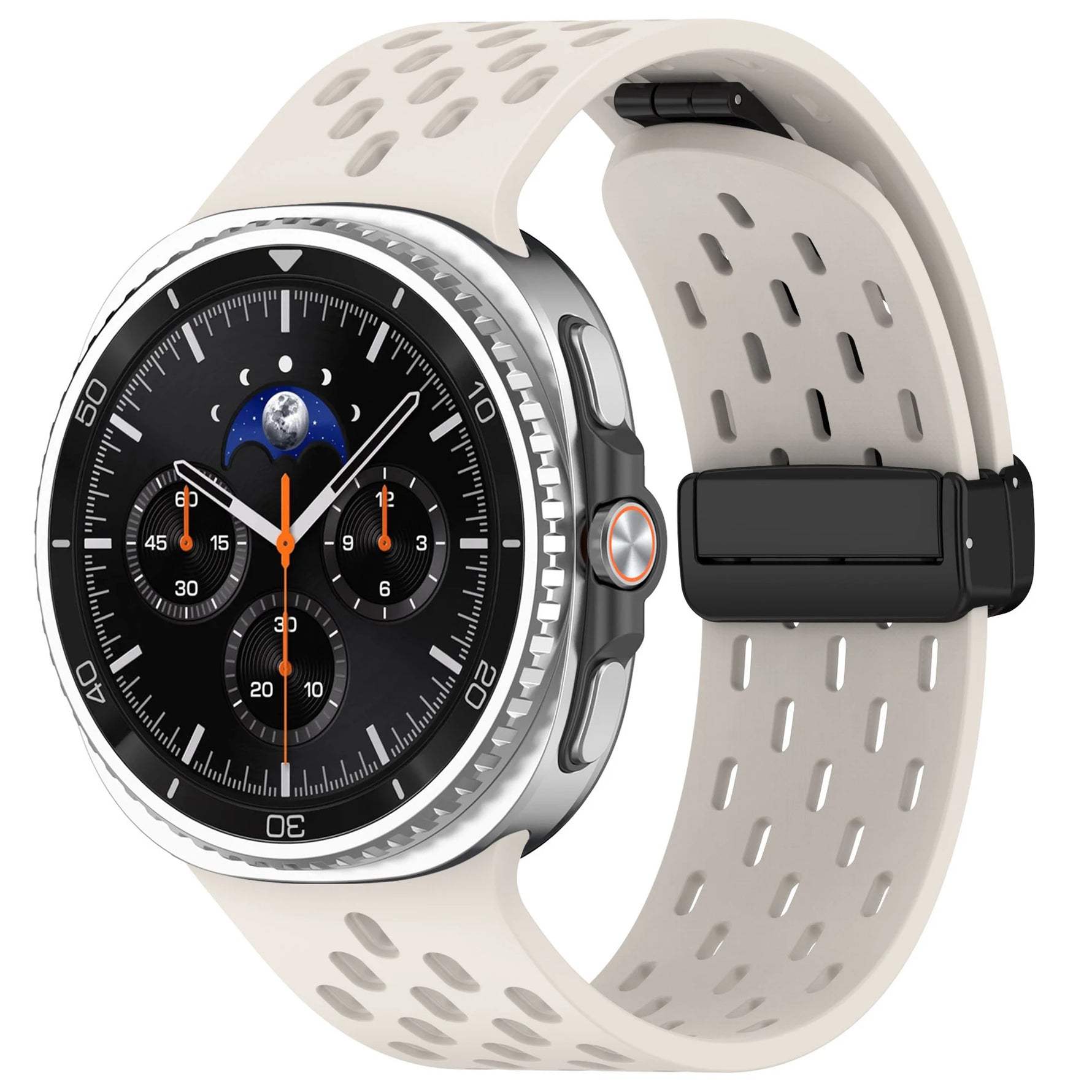 Breathable Magnetic Silicone Strap for Samsung Galaxy Watch 8 & Galaxy Watch 8 Classic