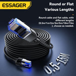 Essager 40Gbps CAT8 Braided Ethernet Cable