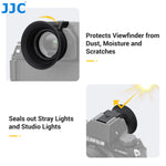 JJC Soft Silicone Camera Viewfinder Eyecup / Eyeshade for Fujifilm Cameras
