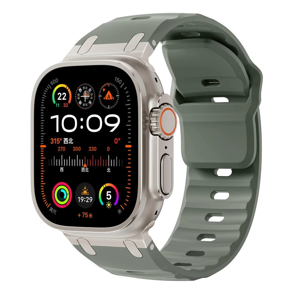 Premium Sport Silicone Strap for Apple Watch