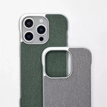 Cloth Texture Slim Case for iPhone 16 Series