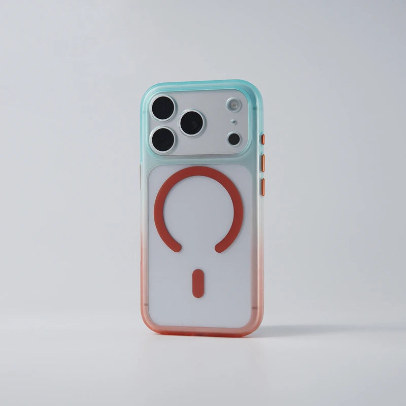 Shockproof Transparent MagSafe Case for iPhone 17 Series