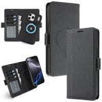Premium 2-in-1 Leather MagSafe Wallet Case for iPhone 17 Series