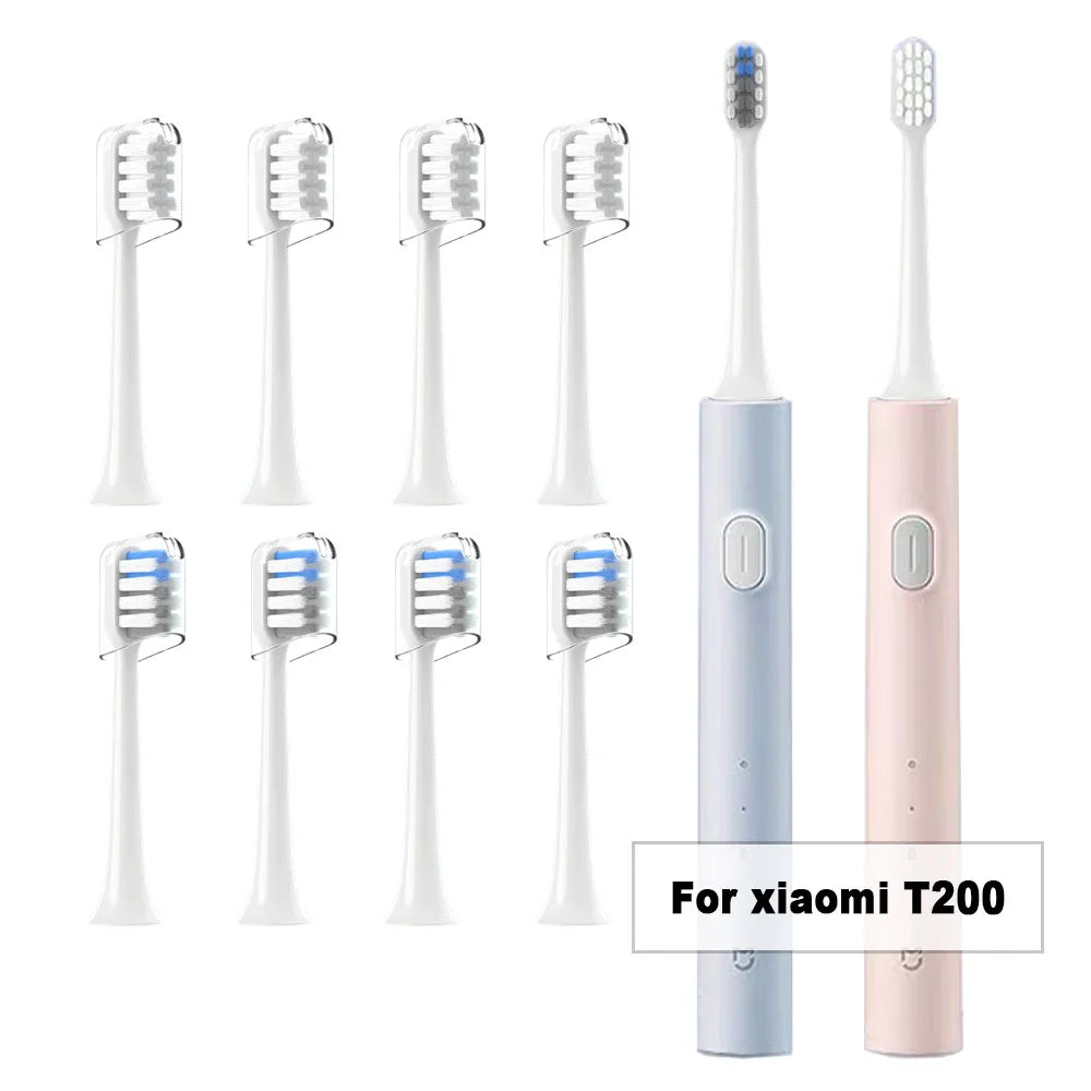 4PCS DuPont Soft Bristle Replacement Heads for Xiaomi Mijia T200