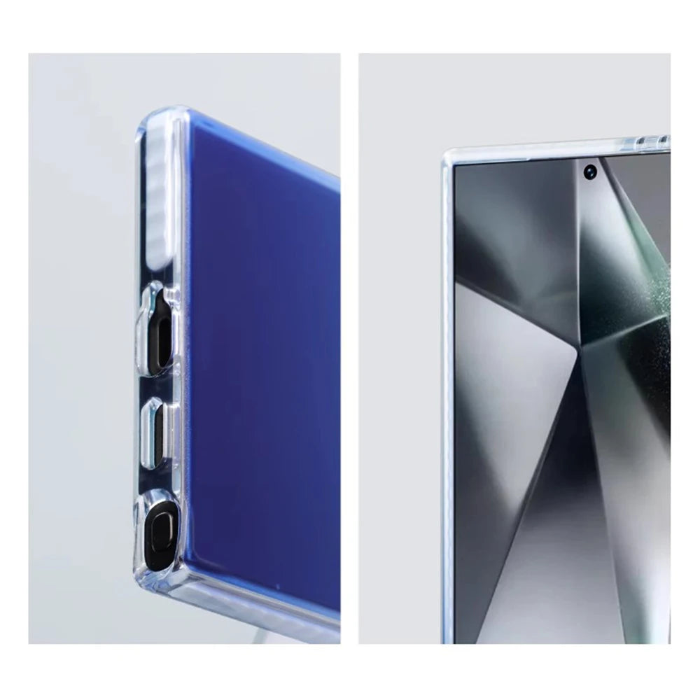 Shockproof Gradient Magnetic Bumper Case for Samsung Galaxy S25 Series