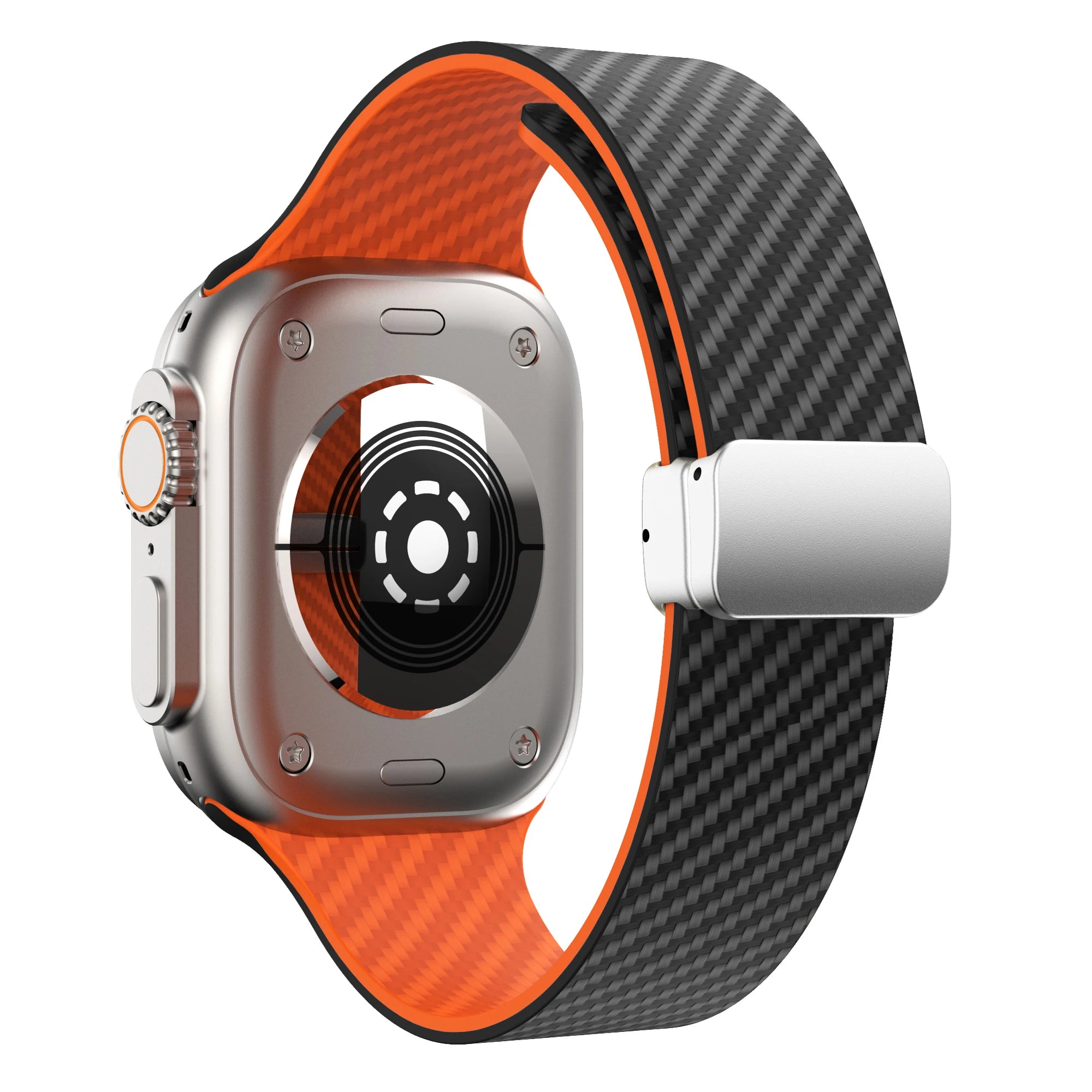 Carbon Fiber Pattern Magnetic Straps for Apple Watch