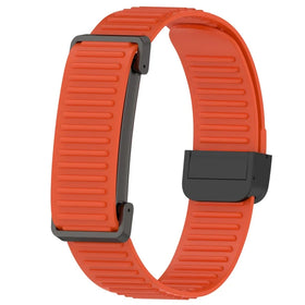 Soft Silicone Ridged Watch Strap for Google Fitbit Air