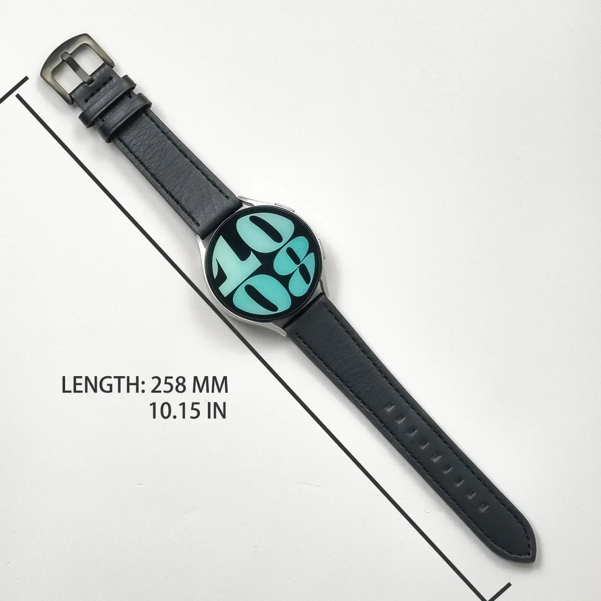 Premium Leather Watch Band Compatible With Galaxy Watch 6 & Galaxy Watch 6 Classic