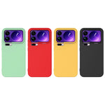 Xiaomi 17 Series Soft Liquid Silicone Case with Soft Flocked Lining