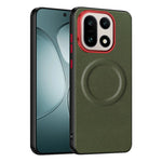 OnePlus 15 Woven Textile & Leather Executive Magnetic Case