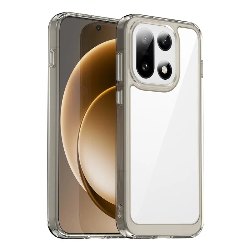 OnePlus 15 TPU Case with Transparent Colorful Clear Back