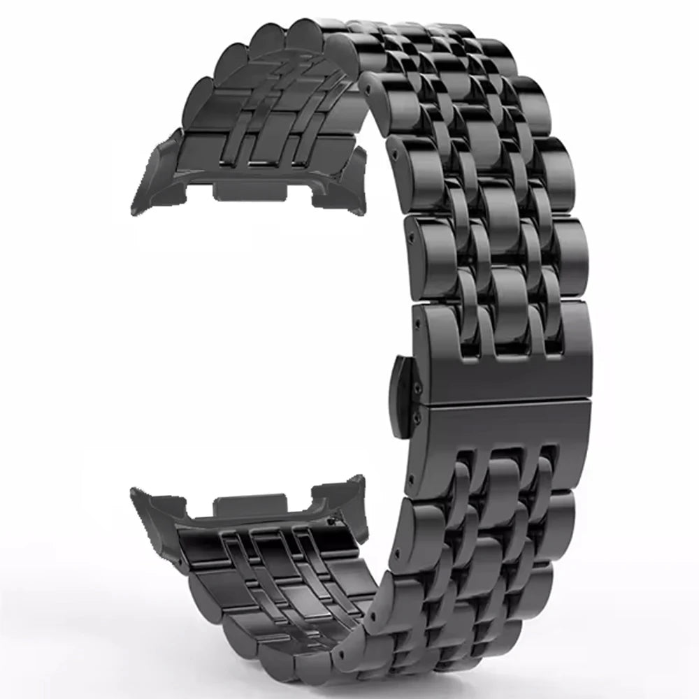 Polished Stainless Steel Quick-Release Watch Band Links for Samsung Galaxy Watch 9