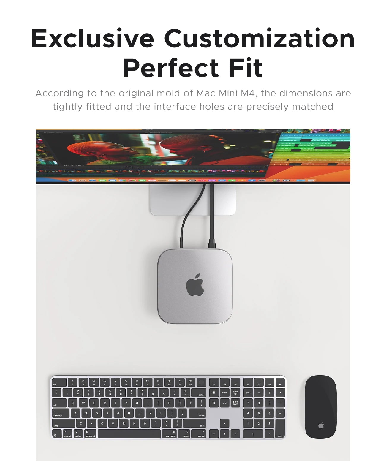 Waterproof & Easy Installation Case for Mac Mini M4/M4 Pro