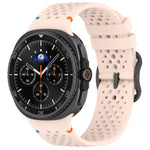 Perforated Silicone Watch Band for Samsung Galaxy Watch 9