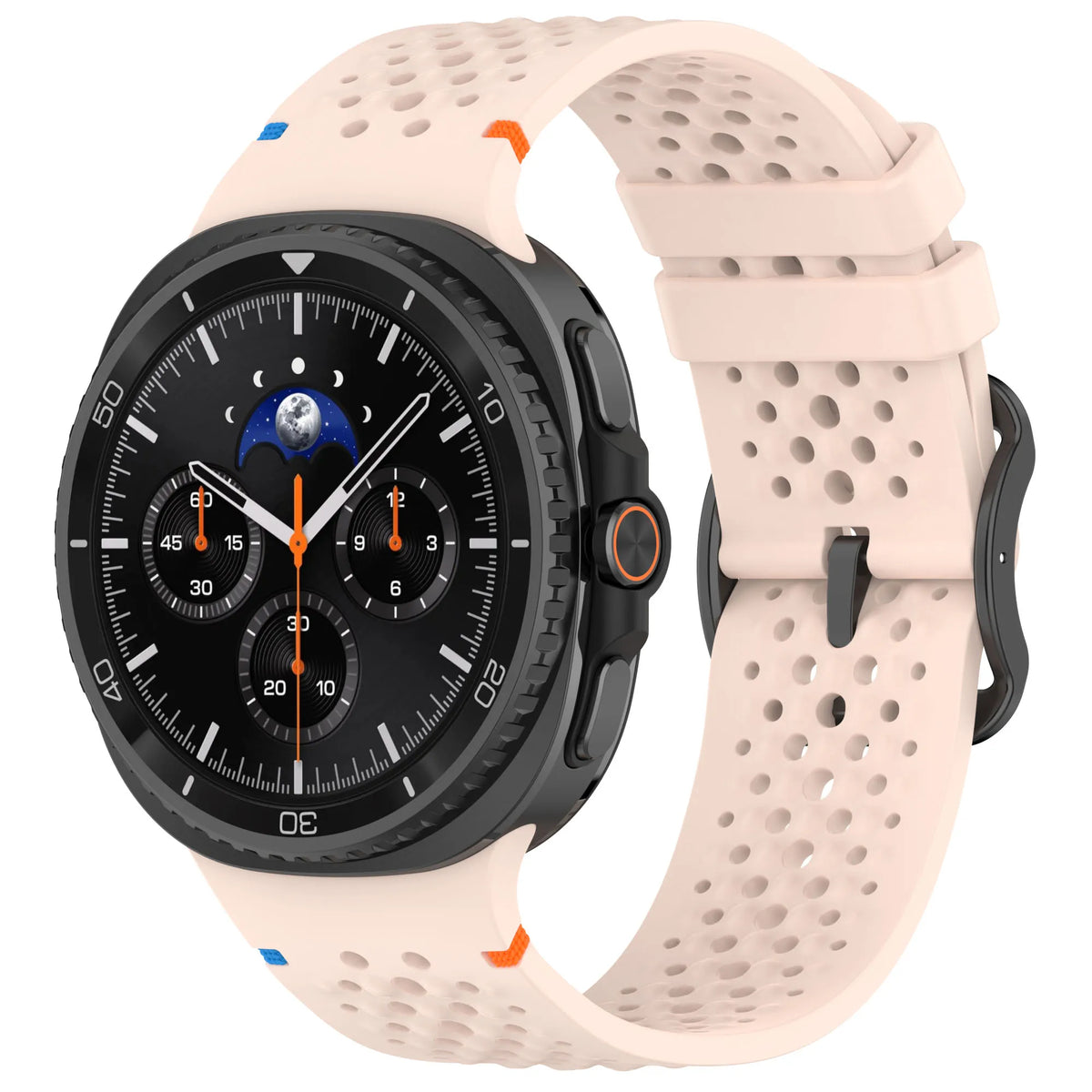 Perforated Silicone Watch Band for Samsung Galaxy Watch 9