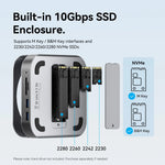 Vention Mac Mini M4 Pro Dock With NVMe SSD Slot