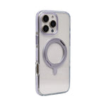 Clear MagSafe Case with 360° Rotating Kickstand for iPhone 16 Pro and iPhone 16 Pro Max