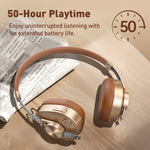 OneOdio F4 Wireless Bluetooth 5.4 On-Ear Headphones