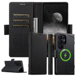 Lychee Grain Leather Case with Stand for Samsung Galaxy S26 Ultra