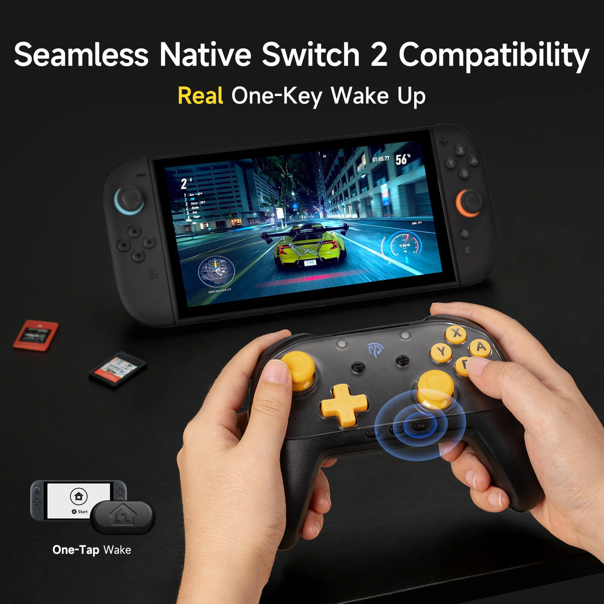 EasySMX S10C Hall Effect Wireless Gamepad