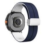 Silicone Magnetic Buckle Strap for Samsung Galaxy Watch 8 /  Galaxy Watch 8 Classic