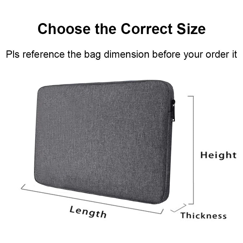 Water-Resistant Laptop Sleeve Bag