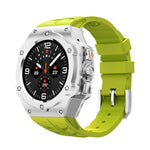 Aluminum Case with Silicone Strap for Samsung Galaxy Watch Ultra and Samsung Galaxy Watch Ultra (2025)