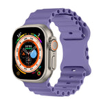 Durable Silicone Ocean Strap for Apple Watch