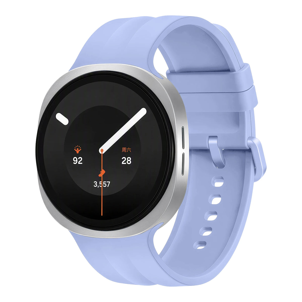 Waterproof Silicone Smartwatch Strap with Perforated Ventilation for Samsung Galaxy Watch 9