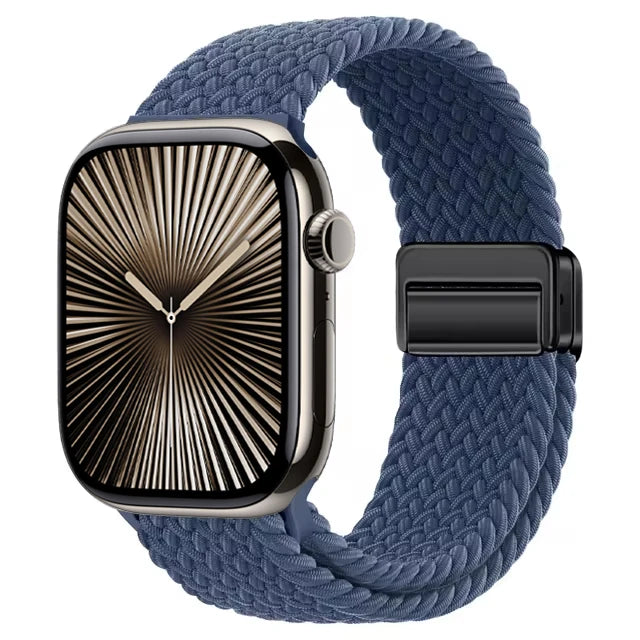 Premium Nylon Braided Strap for Apple Watch